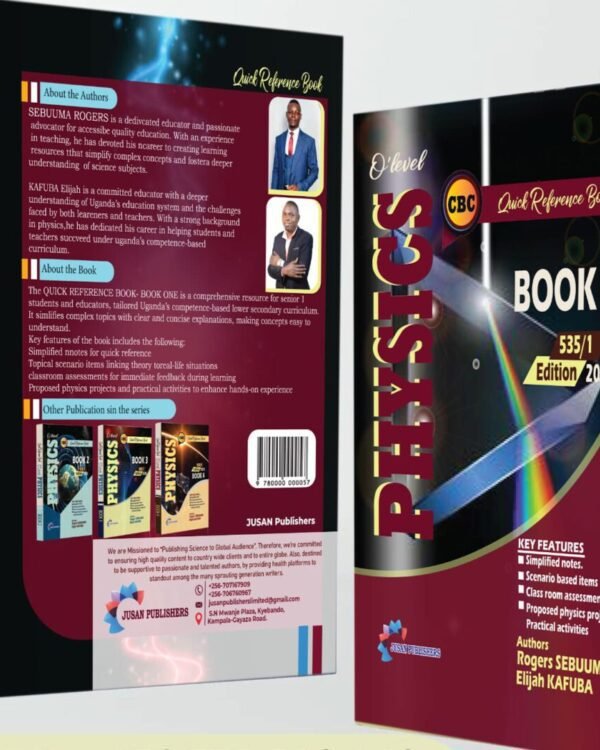 CBC Physics Quick Reference Book 1